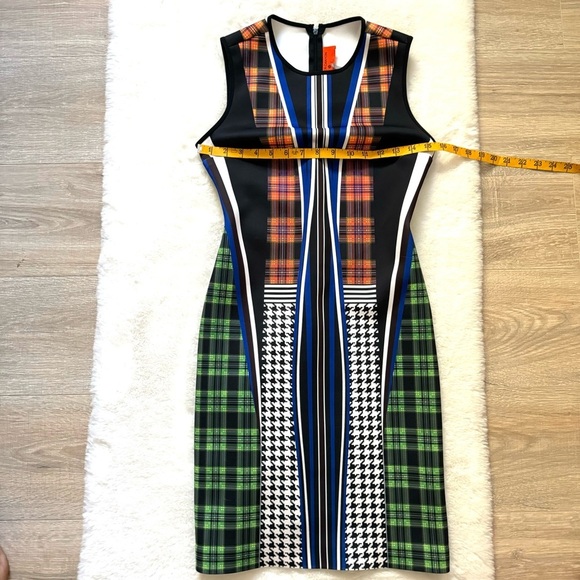 CLOVER CANYON Multicolor Dublin Neoprene Dress Size XS - Picture 13 of 16